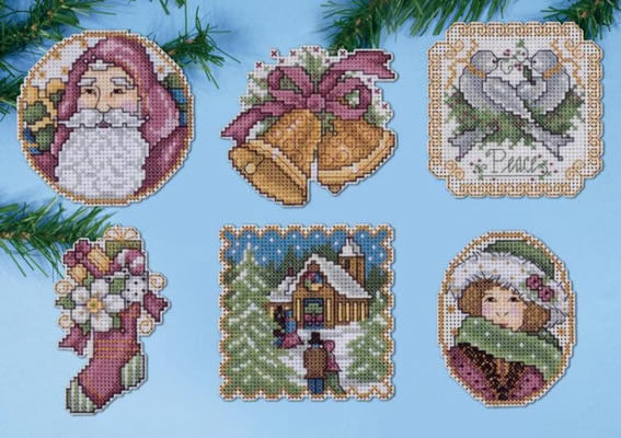 Design Works Victorian Christmas Ornaments Cross Stitch Kit