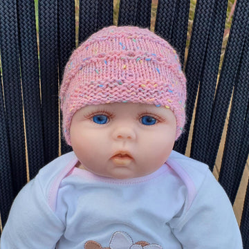 Cindy - babies eyelet stitch hat