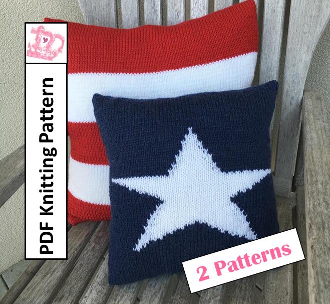 Star and Stripes Pillow covers