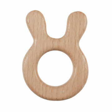 Trimits Macrame Wooden Craft Shapes for Hanging Decorations and Baby Accessories - Bunny