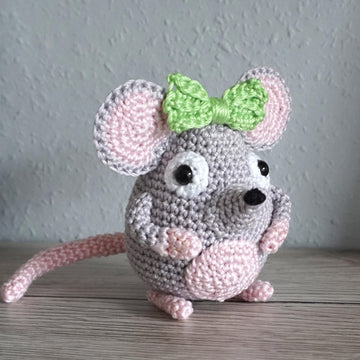 Häkelanleitung Amigurumi Mäuschen Lou