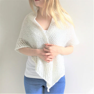 'Silver' Scarf Shawl
