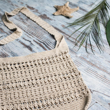 Diamond weave bag