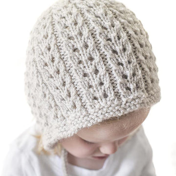 Flutter Lace Bonnet