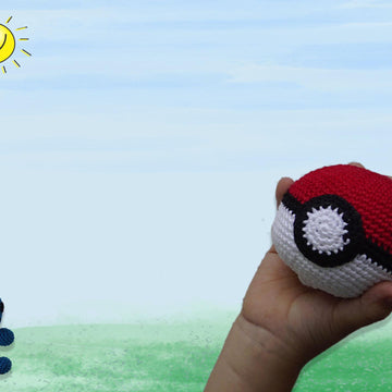 Häkelanleitung Pokémon Pokéball
