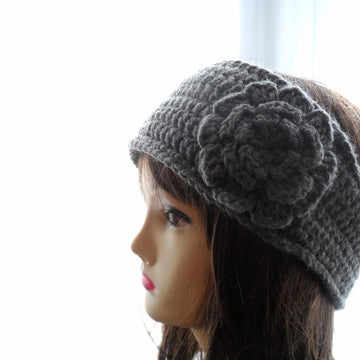 Headband with flower