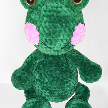 Crochet frog pattern, kawaii frog, animal crochet pattern, amigurumi frog crochet pattern PDF