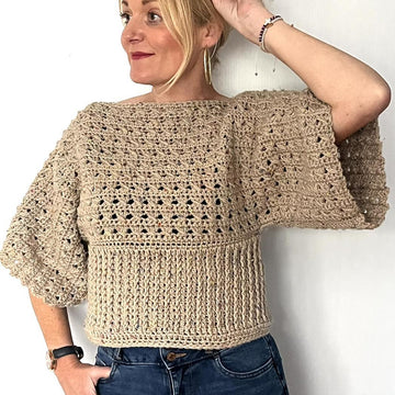 Lace Ribbed Sweater