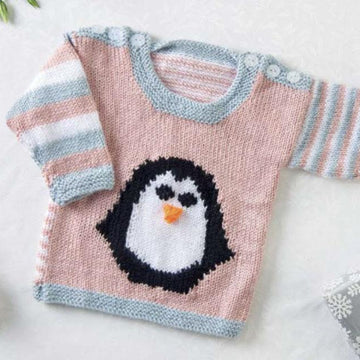 Baby Penguin and Polar Bears Sweater