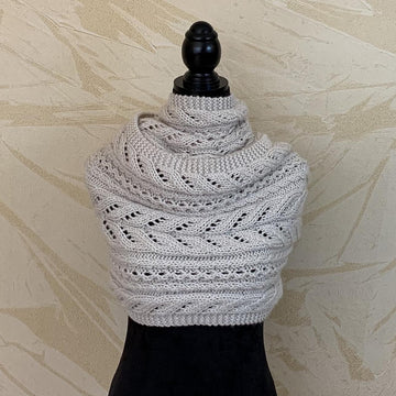 Infinity Scarf with Playful Braids