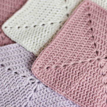 Solid granny square
