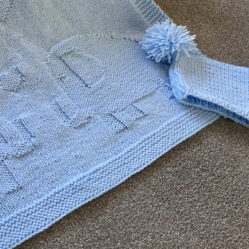 Elephant Heart baby blanket
