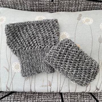 Ribbed and Lacy boot toppers