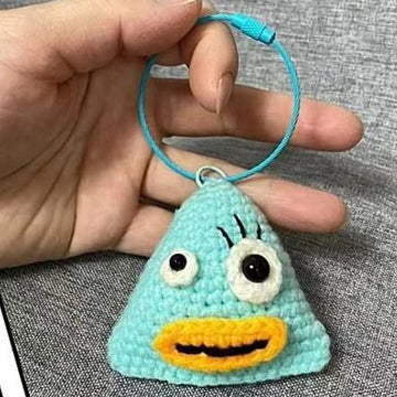 Monster Keychain,Free Crochet Patterns,Crochet Easy Patterns,Crocheting Projects for Beginners