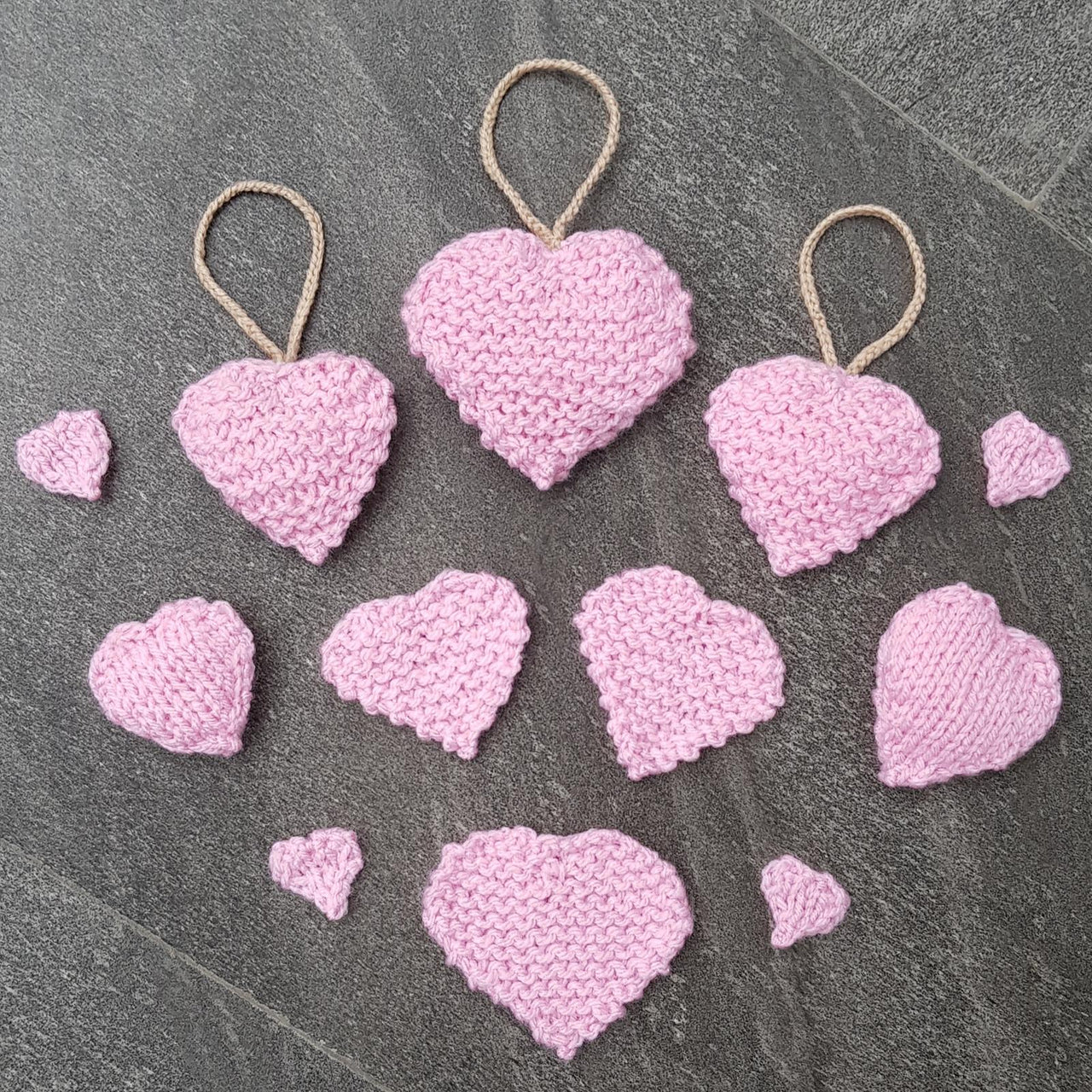 Little Knitted Hearts
