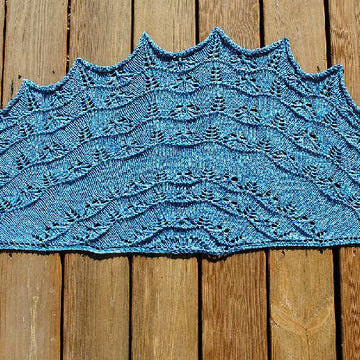 Butterfly Garden Lace Shawl