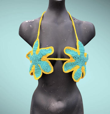 Water Lily Crochet Bralette