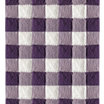 Blanket Square Diagonal Garter Stitch