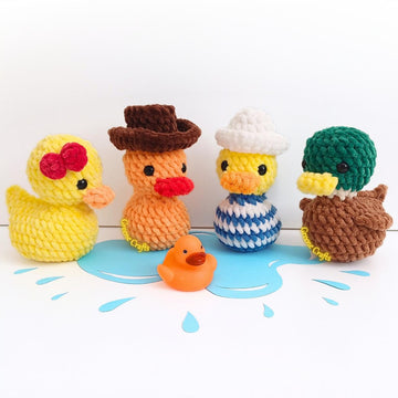 No Sew Rubber Duck / Gummiente Plüschtier