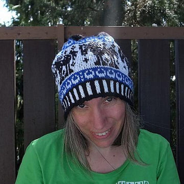 Mr. Blacky the horse beanie