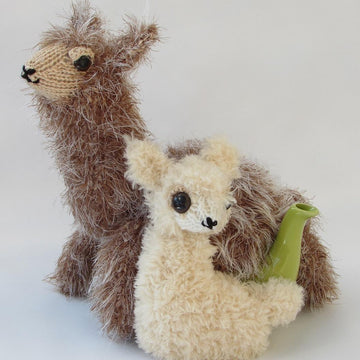 Alpaca and Baby tea cosy
