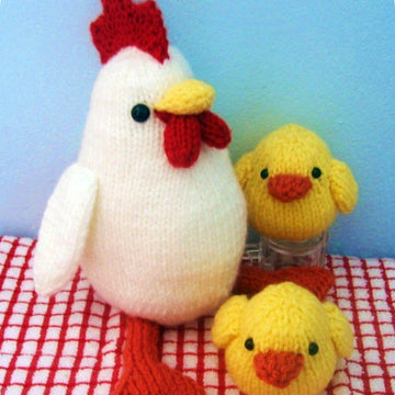 Hen and Chicks Knit Pattern