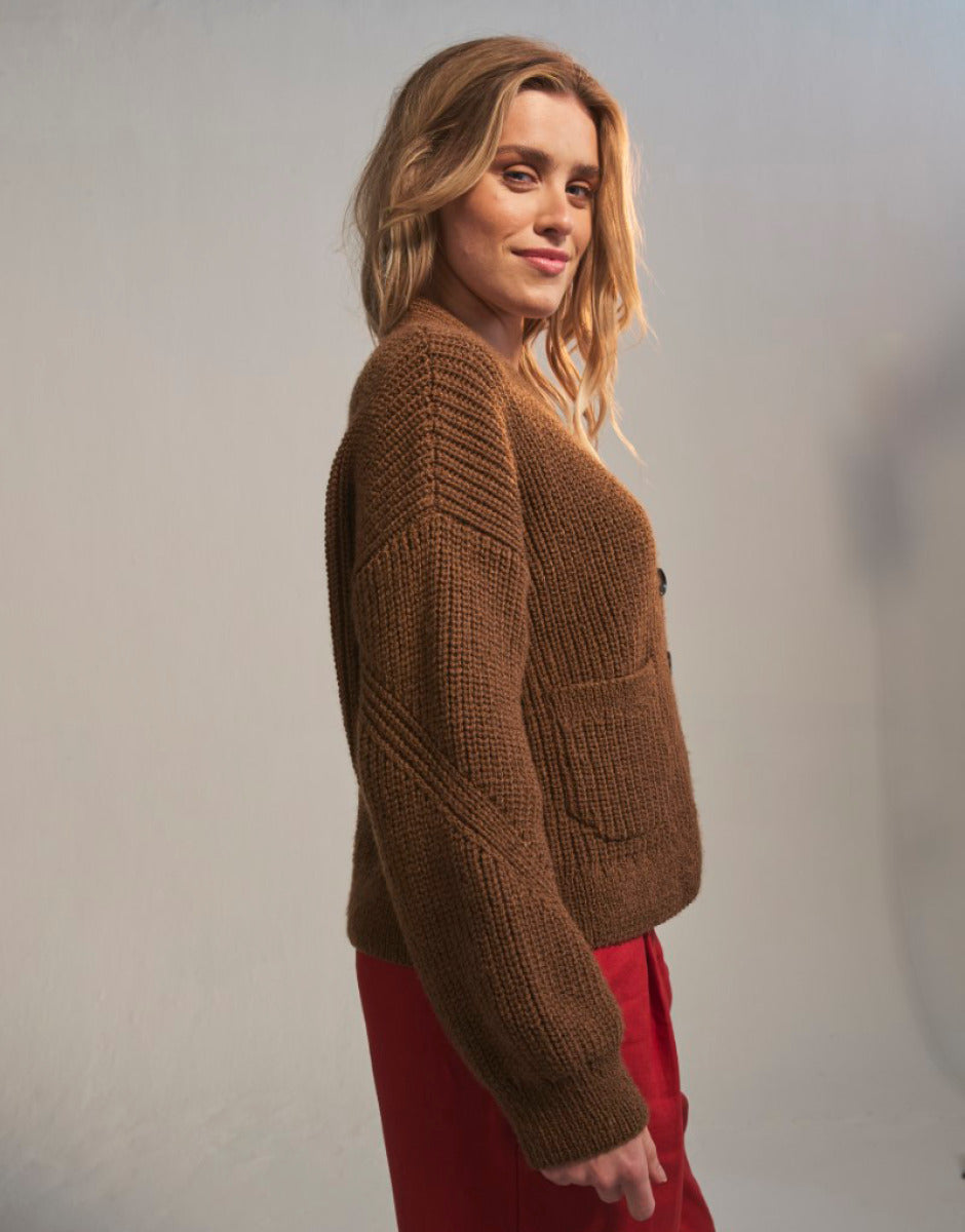 Cardigan in Sirdar Loveful Recycled Acrylic - 10764 - Downloadable PDF