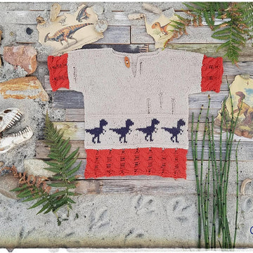 Dinoland rustic summer top