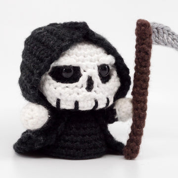 Mini Grim Reaper Crochet Pattern