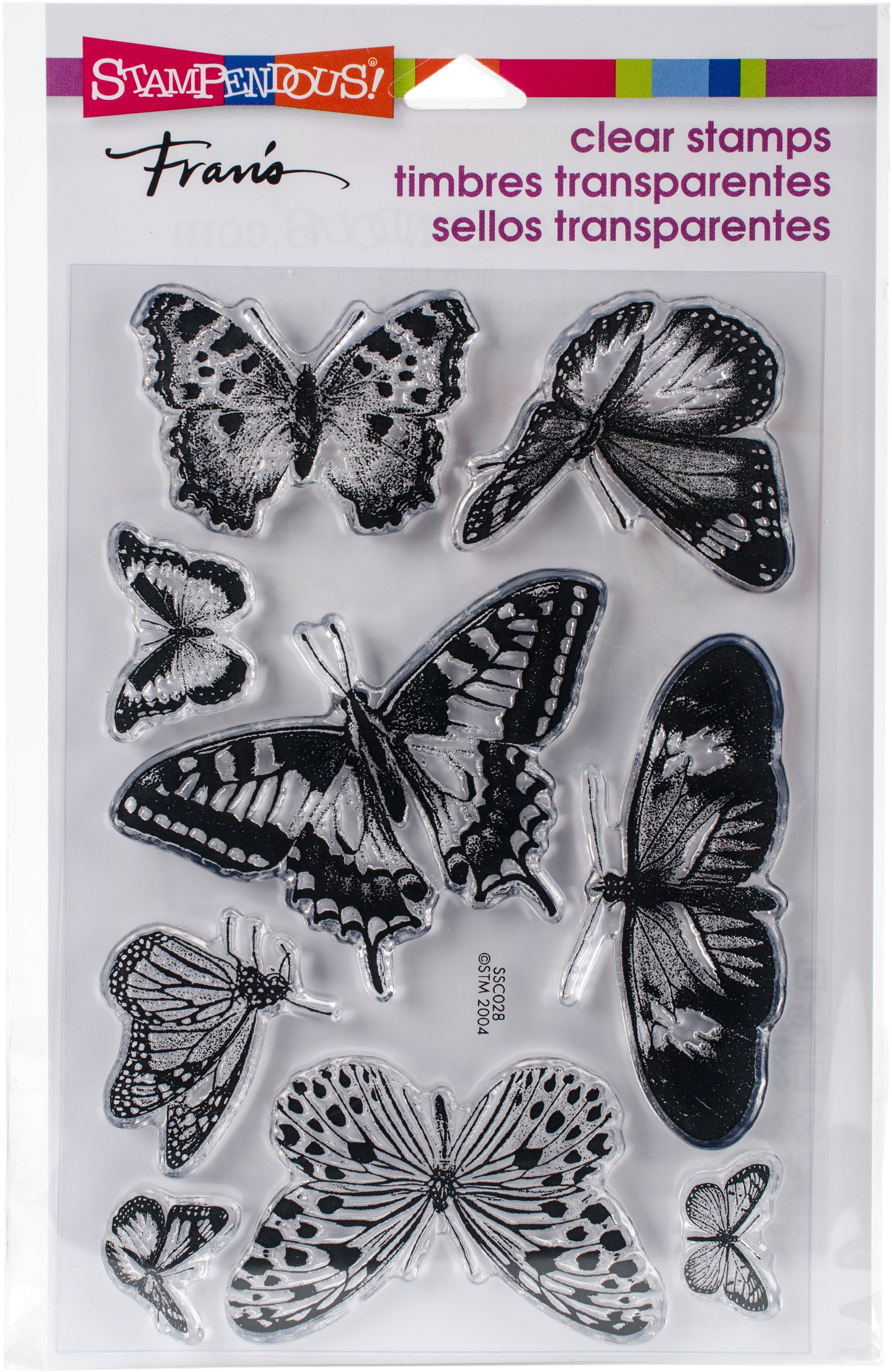 Stampendous Perfectly Clear Stamps - Butterflies