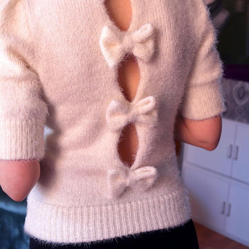 "Put a Bow on It" Sweater