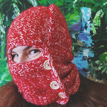 Winter Balaclava Knitting Pattern (Bulky Weight)