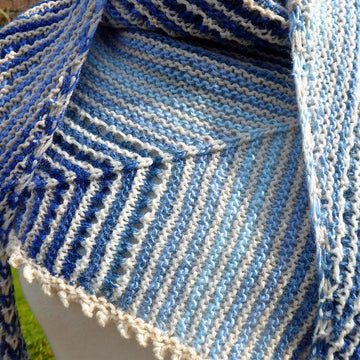 Wedgewood Kite shawl
