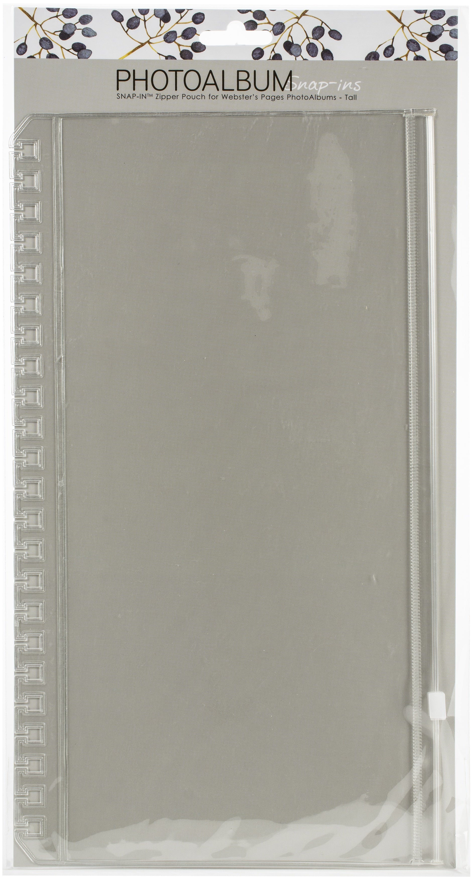 Webster's Pages Snap-In Album Pouch Tall - 6"X12"