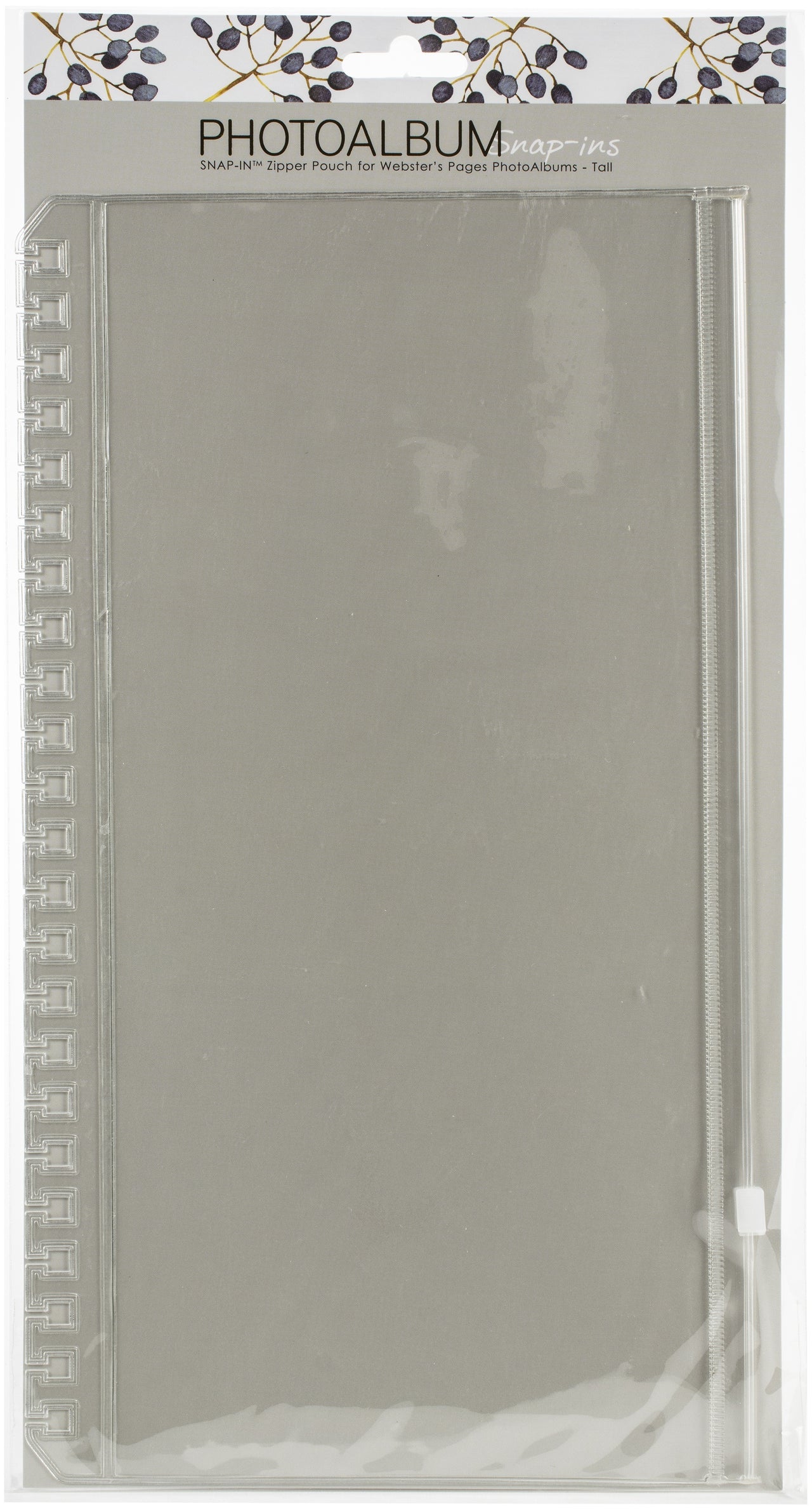 Webster's Pages Snap-In Album Pouch Tall - 6"X12"