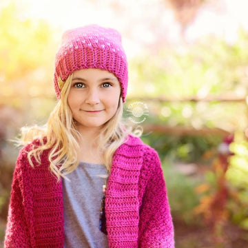 Crochet Fair Isle Slouch