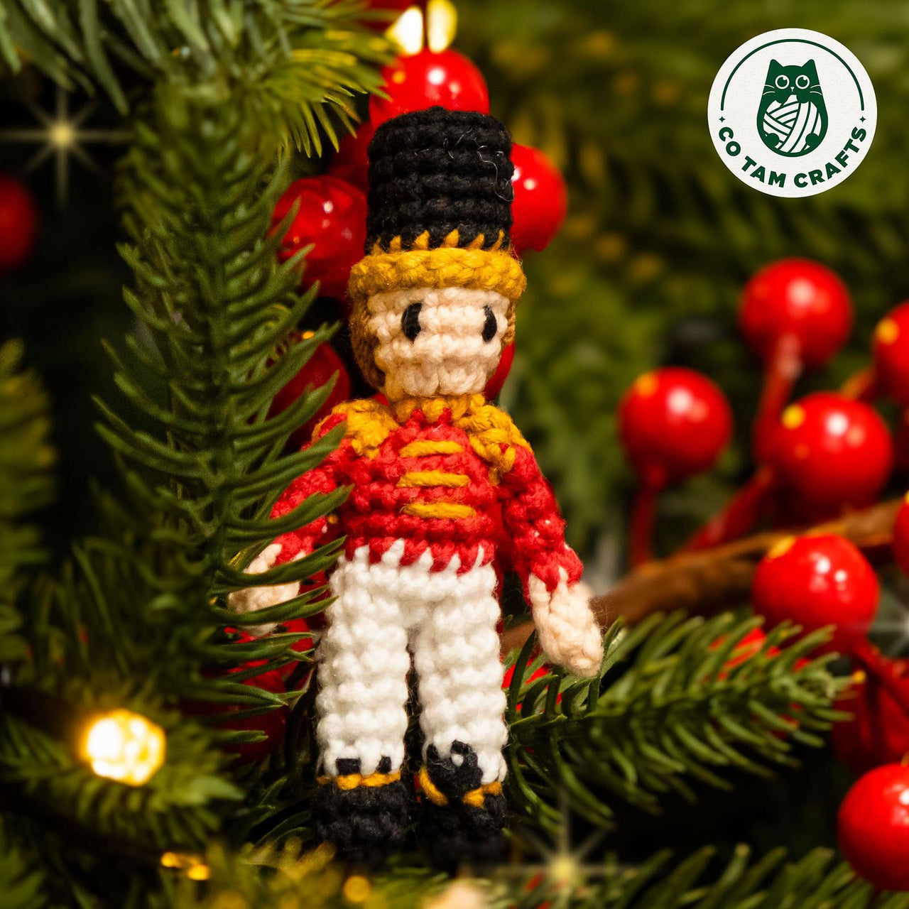 Nutcracker Christmas Ornament