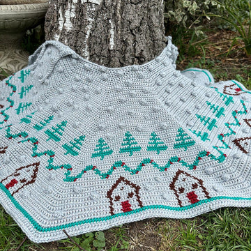 Winter Wonderland Christmas Tree Skirt