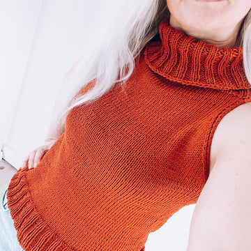 LIT collared top