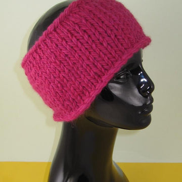 Simple Unisex Super Chunky 2 Button Headband