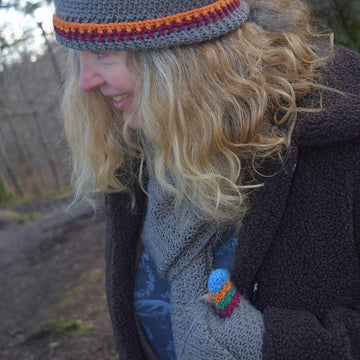 Pompom Scarf
