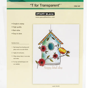 Penny Black Clear Stamps - Songbird Celebrations