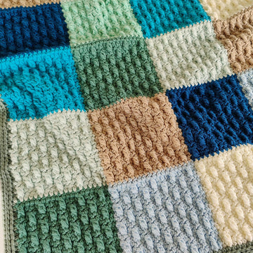 Happy Blocks Blanket