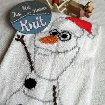 Olaf Christmas Baby Blanket