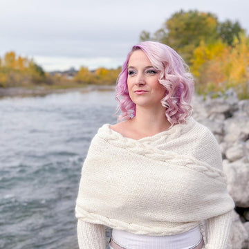 Braided Sweater Scarf