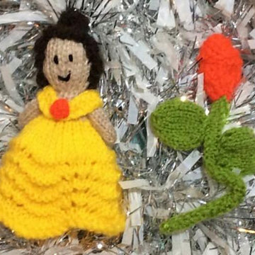 Belle/Rose Tree Decorations