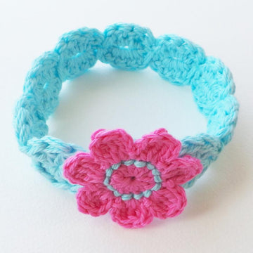 Scalloped Flower Headband