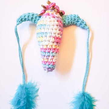 Steer Skull Christmas Ornament