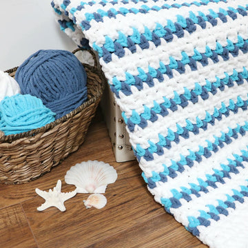 Seaside Cuddles Baby Blanket