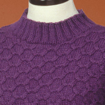 Honeycomb Cable Pullover #131